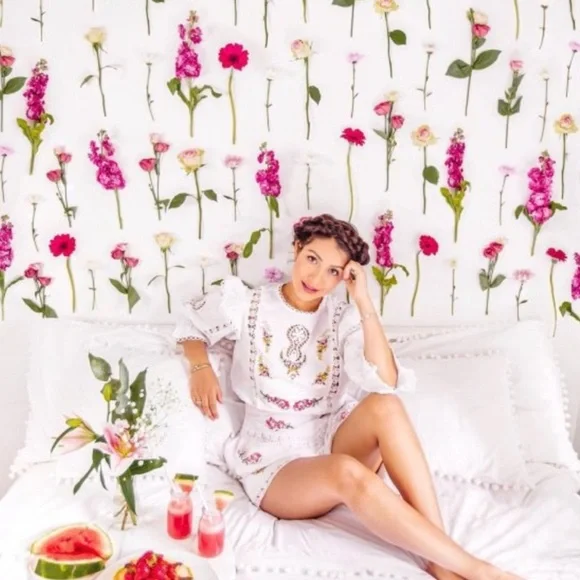 RIVER ISLAND | White Floral Embroidered Set - Picture 10 of 12